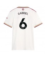 Ženske Nogometnih dresov Arsenal Gabriel Magalhaes #6 Tretji 2025-26 Kratki rokavi